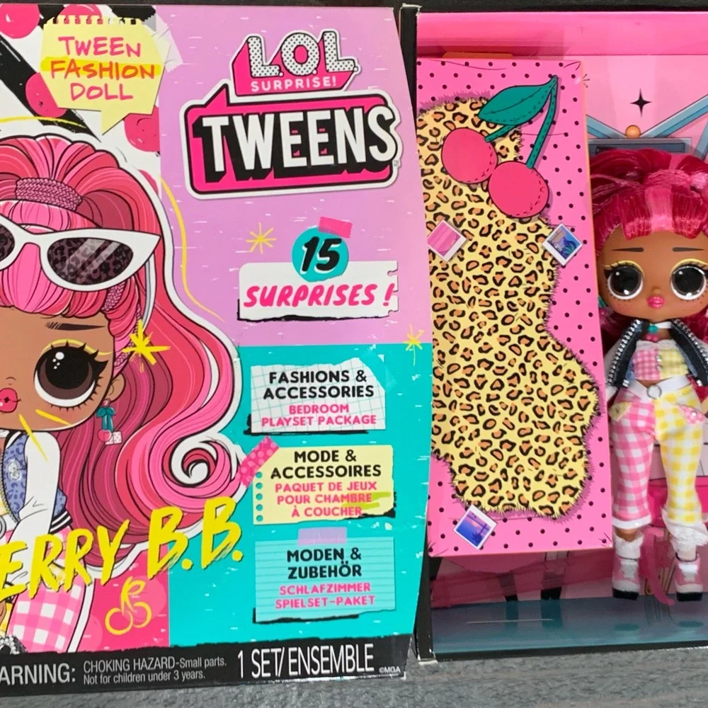 Cherry BB LOL Surprise Tweens Fashion Doll Includes Items Pictured